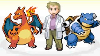 Pokemon Radical Red 40 Hardcore  vs Professor Oak Postgame [upl. by Elyod]