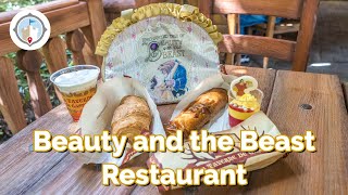 Tokyo Disneyland Beauty and the Beast Restaurant  FOOD amp POPCORN BUCKET [upl. by Pratt901]