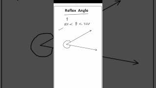 Reflex Angle  LINES AND ANGLES  CLASS 9  9th  exam basicmath education mathematics [upl. by Ahsital570]