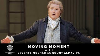 Mozarts THE MARRIAGE OF FIGARO — Moving Moment featuring Levente Molnár as Count Almaviva [upl. by Euqinomahs]