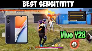 Vivo Y28 Free Fire Sensitivty Settings 2024  Vivo Y28 Free fire Headshot Settings [upl. by Coveney]