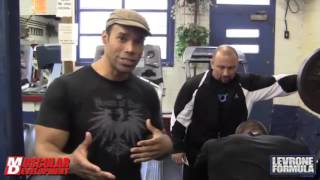 TBT  Seth Feroce Trains Legs with Kevin Levrone Part 2 [upl. by Nabi777]