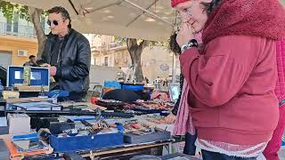 Flea market in Santa Lucia Syracuse 💝💖❤️ [upl. by Nesyrb]