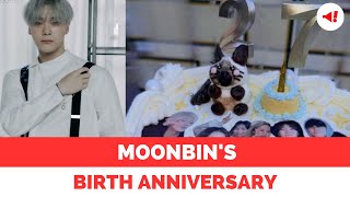 SEVENTEENs Seungkwan and ASTRO Members Honor Moonbins Birth Anniversary with VIVIZ Members [upl. by Odnavres]