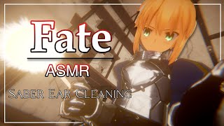 VR ASMR  Sabers Full Ear Cleaning Routine FateTuning Fork Blowing Ear Brushing [upl. by Valerle]