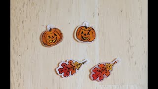 How to Make Shrinky Dink Earrings [upl. by Elton]