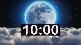 10 Minute Timer with Relaxing Music Calm Music for Peace Meditation Sleep for Kids [upl. by Alber647]