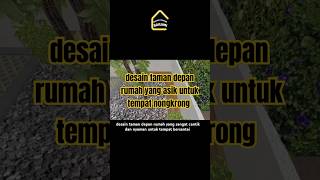 desain rumah industrial dengan taman depan rumah yang fungsional [upl. by Jacquelin881]