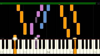 Ciacona in E Minor  BuxWV 160  D Buxtehude  Synthesia HD 60 fps [upl. by Gunas]