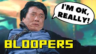 JACKIE CHAN BLOOPERS COMPILATION  Part 1  Rush Hour Who Am I Police Story Armour of God Tuxedo [upl. by Styles403]