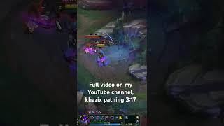 Khazix fast pathing patch 1422 [upl. by Tevis]