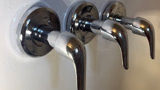 Replacing a 3 Handle Shower Valve and Tub Spout [upl. by Nednal178]