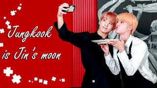 RUN JINKOOK  Jungkook is Jins moon [upl. by Acirne691]