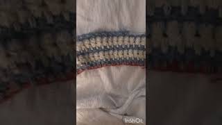 shorts crochet cat stitch blanket🐱 [upl. by Ahsiuqet]