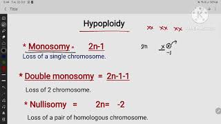 Aneuploidy  NCERT BIOLOGY class 12th [upl. by Howey81]