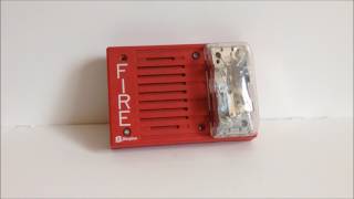 Simplex 49039219 Fire Alarm HornStrobe [upl. by Darleen298]