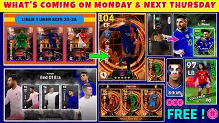 Whats Coming On Monday amp Next Thursday  eFootball 2024 Mobile  Free Show Time amp Free Rewards 🤯 [upl. by Ydnahs52]