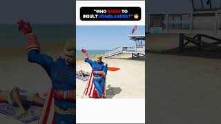 quotWho Dares to Insult Homelander  Epic GTA V Mod Gameplayquot [upl. by Enilarac]