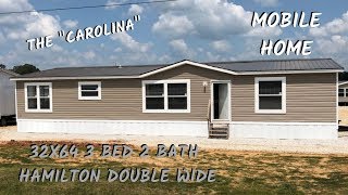 The Carolina  32x64 3 bed 2 bath Hamiltom Double Wide  Mobile Home Masters [upl. by Delisle827]