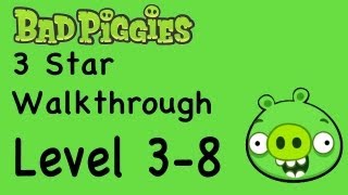 Bad Piggies  Level 38 3 Star Walkthrough When Pigs Fly  WikiGameGuides [upl. by Ahmad689]