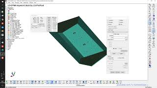 3D Wedge Model Importing Lagrange Model to ALE Model [upl. by Haimirej]