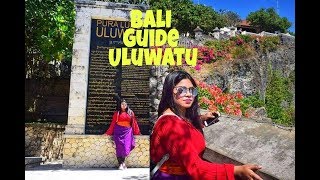 Bali Guide tour Uluwatu by Scooter  How to go Uluwatu  Bali day 2 guide  travelvlog kuta [upl. by Zanahs]