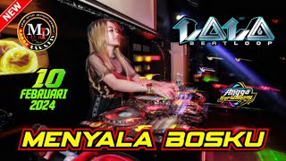 quotMENYALA BOSKU🔥quot DJ LALA 10 FEBRUARI 2024 MP CLUB PEKANBARU djviral [upl. by Ayerdna31]