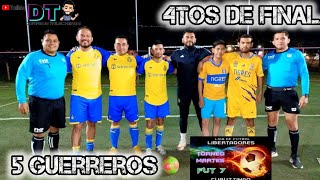 4TOS DE FINAL 💥 JUGAMOS CON 5 EN CANCHA🔥⚽🔥 [upl. by Dent]