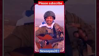 Israeli solder singing song after destroying village of Lebanon 😱😱😱newsupdate breakingnews shorts [upl. by Rayna]