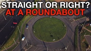 Straight or Right at a Roundabout [upl. by Lebasile894]