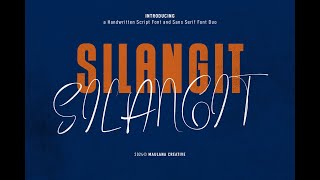 Silangit Duo  HandCrafted Typography for Authentic Design [upl. by Alyekahs303]