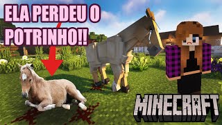 ELA PERDEU O POTRINHO 💔🐴  minecraft roleplay  parte 109 [upl. by Radborne]