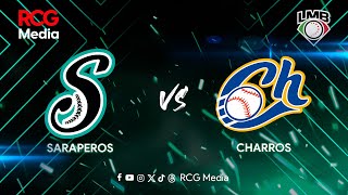 Segundo juego Saraperos de Saltillo VS Charros  19 de junio 2024 [upl. by Ssegrub174]