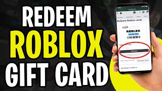 ✅ How to Redeem a Roblox Gift Card on iPhone Easy Method 2024 [upl. by Glen639]