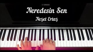 Neredesin Sen Neşet Ertaş Piyano Yorumu  Hakan A [upl. by Yeniffit]