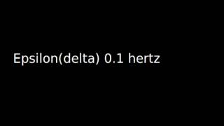 Epsilondelta 01 hertz binaural beats [upl. by Ciredec635]