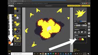 Piskel Explosion Tutorial [upl. by Alaikim]