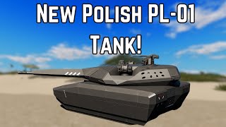 New Polish Light Tank  PL01  War Tycoon [upl. by Aramoy]