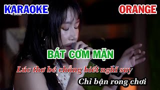 BรT Cฦ M MแบถN  ORANGE  KARAOKE NHแบ C TRแบบ  BEAT TONE Nแปฎ COVER [upl. by Andrej]