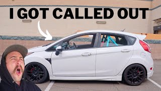 MY HYBRID TURBO FIESTA ST GOT CALLED OUT TO RACE [upl. by Brink]