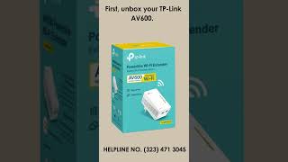 How to Set Up TPLink AV600 Powerline WiFi Extender [upl. by Jenda]