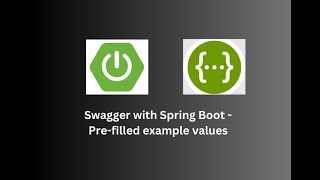 Swagger with Spring Boot  Prefilled example values [upl. by Arrio]