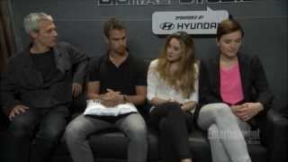 Entertainment Weekly Divergent interview at Comic Con Pt 1 [upl. by Aniret]