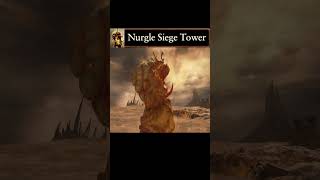 When the Undivided Chaos Warrior use Nurgle Siege Tower for the First Time [upl. by Adnilra772]