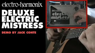 ElectroHarmonix Deluxe Electric Mistress Analog Flanger Pedal Demo by Jack Conte [upl. by Beker487]