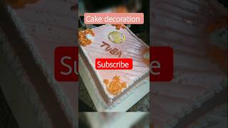 5 pound cake decoration cake youtubeshorts shortsfeed [upl. by Ollecram]