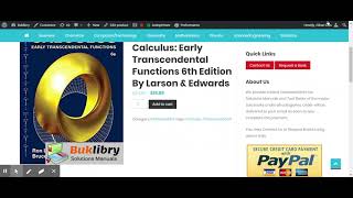 Solutions Manual Calculus Early Transcendental Functions 6th edition by Larson amp Edwards [upl. by Aticilef343]