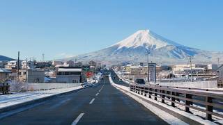 Central Tokyo to Mt Fuji  Japan Scenic Drive 4K [upl. by Arihs556]