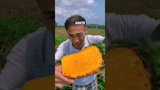 Le SuperPouvoirs de l’Ananas fruit fruitcutting short africa europe santé nature food asia [upl. by Alahs]