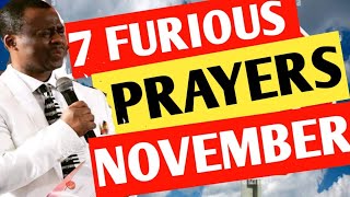 7 Furious Prayers November 2025 open doors amp Financial breakthroughs Dr Olukoya MFM Elisha Goodman [upl. by Alrak]